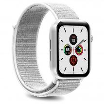 Bracelet Nylon Sport pour Apple Watch 38-40mm Taille unique 38 à 41mm Noir et blanc Puro