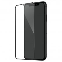 Protection d'écran en verre trempé (100% de surface couverte) pour Apple iPhone XS Max/11 Pro Max , Noir