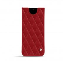 Pochette cuir Samsung Galaxy S20 - Pochette - Rouge - Cuir lisse couture