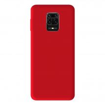 Xiaomi Redmi Note 9 Pro carcasa de silicona rojo mate - Nuevo