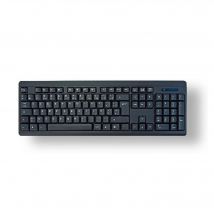 MCL ACK-301W/N teclado Universal RF inalámbrico AZERTY Francés Negro - Nuevo