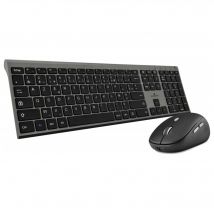 Tastiera + mouse - BLUESTORK - senza fili - Grapheme - Nero - PACK-WL-PC-BK/FR - Nuovo