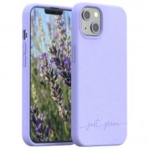 Coque pour iPhone 13 Natura Eco-conçue Lavande Just Green