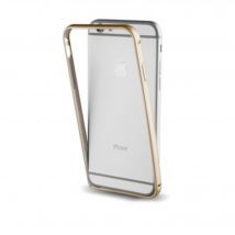 Paraurti d'oro + pellicola protettiva posteriore per Apple Iphone 7 più - Nuovo