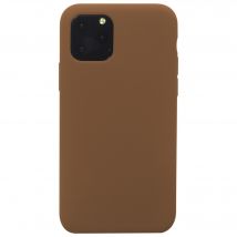 BigBen Connected Funda para iPhone 11 Pro Rígida Suave al Tacto Silicona Marrón - Nuevo