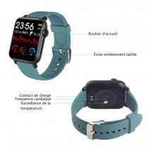 Montre Gps Bluetooth Multifonctions, vert