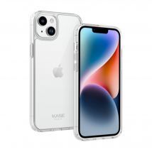 Coque hybride invisible pour Apple iPhone 14, Transparente