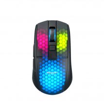 ROCCAT Burst Pro Air Mouse senza fili RF per destri + Bluetooth Ottico 19000 DPI - Nuovo
