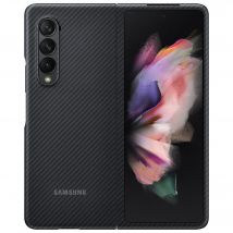 Coque pour Samsung Galaxy Z Fold 3 Aramid Standing Fonction Stand Noire Samsung