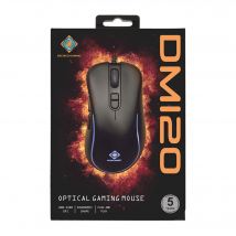 DELTACO GAMING - DM120 - Souris gaming optique 3200 DPI, RGB 7 modes