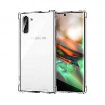 Pack Protection pour SAMSUNG Galaxy Note 10+ Plus (Coque Silicone Anti-Chocs + Film Verre Trempe)