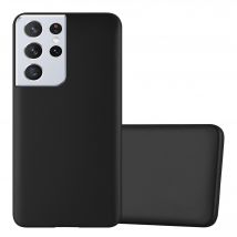 Coque pour Samsung Galaxy S22 ULTRA en METALLIC NOIR Housse de protection Étui en silicone TPU flexible