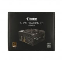 Alimentatore PC ATX HEDEN 80PLUS BRONZE 550W Ventola 120mm / PFC - Nuovo