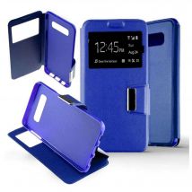 Etui Folio Bleu compatible Samsung Galaxy S10 Plus