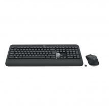 Logitech 920-008684 teclado Ratón incluido Universal RF inalámbrico QWERTY Inglés del Reino Unido Negro, Blanco - Nuevo