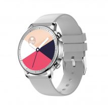 Montre Connectée 1.28 Mode Multi Sport Intelligente Fréquence Cardiaque Gris YONIS