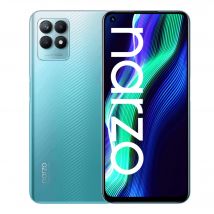 realme Narzo 50 4G 16,8 cm (6.6 ) Double SIM Android 11 USB Type-C 128 Go 5000 mAh Bleu clair