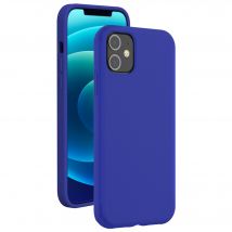 BigBen Connected Funda para iPhone 12/12 Pro Rígida Silicona Soft Touch Azul - Nuevo