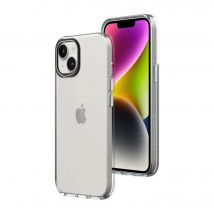 RHINOSHIELD Clear Compatible avec [iPhone 14] Résiste au jaunissement, Haute Transparence, Coque de Protection Personnalisable Clear - Contour 