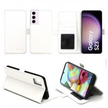 Samsung Galaxy S24 5G Etui / Housse pochette protection blanc