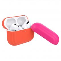 Coque Silicone Orange Fluo pour Airpods Pro Puro