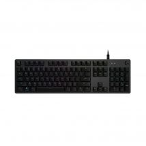 Logitech G 920-008940 teclado Juego USB AZERTY Francés Carbono - Nuevo