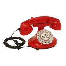 OPIS FunkyFon Cable : Téléphone fixe à cadran rotatif au style des 1920