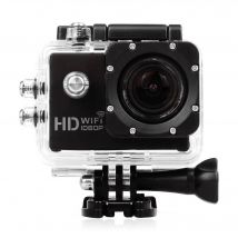 Caméra Wifi Sport Embarquée Plongée Caisson Caméscope Full HD 1080P Noir 32 Go YONIS