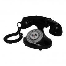 OPIS FunkyFon Cable : Téléphone fixe à cadran rotatif au style des 1920