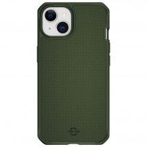 Coque renforcée iPhone 14 Ballistic Nylon R 3m Verte - Certifié GRS Itskins