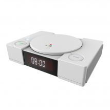 Réveil format PS One Mini projecteur Bigben