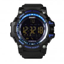 Montre Connectée Bluetooth Bracelet Sport Cadran Écran LCD IP67 50 M Bleu YONIS