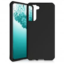 Coque renforcée Samsung Galaxy S21+ 5G Feronia biodégradable Terra 2m Noire Itskins