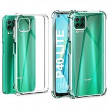 Coque Silicone Anti-Chocs pour HUAWEI Nova 6 SE Transparente Protection Gel Souple