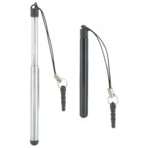 Pack de 2 Stylets Téléscopiques pour smartphone et tablette Noir Bigben