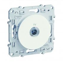 SCHNEIDER ELECTRIC Enchufe TV Odace blanco - Nuevo