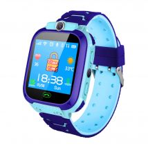 Montre Connectée Bluetooth Enfant, bleu