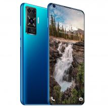 Smartphone T8 Pro Dual-SIM 7.2 LCD plein écran, Quad-Core 1.5GHz, 2Gb RAM + 32Gb ROM, Android 10 - Blue
