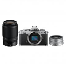 Nikon Z fc + 16-50 VR + 50-250 VR-kit MILC 20,9 MP CMOS 5568 x 3712 Pixeles Negro, Plata - Nuevo