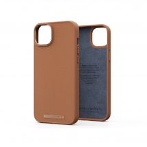 Coque Njord byELEMENTS Genuine Leather pour Apple iPhone 14 Plus - Cognac