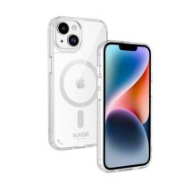 Guscio antibatterico invisibile antiurto magnetico per Apple iPhone 14 Plus, trasparente - Nuovo