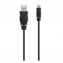 Belkin USB A/Micro USB B, 0.9m câble USB USB 2.0 0,9 m Micro-USB B Noir