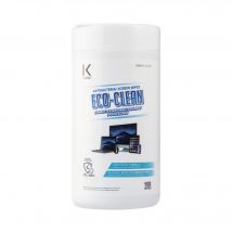 Lingettes Antibactériennes Eco-Clean pour Écran (100 pièces)