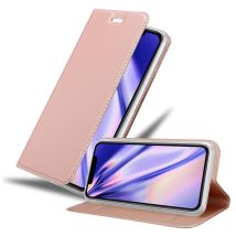Coque pour Apple iPhone 11 PRO MAX en CLASSY OR ROSÉ Housse de protection Étui avec fermeture magnétique, fonction de support et compartiment pour 