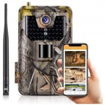 Caméra de Chasse 4G GPS 4K Détection Mouvement Vision Infrarouge 30Mpx Etanche YONIS