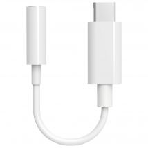 Adaptateur Audio USB C vers Jack 3.5mm Blanc Bigben