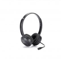 HEDEN Cuffie Bluetooth, connessione BT o cavo jack 3,5, microfono orientabile, archetto regolabile, nero - Nuovo