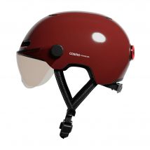 Cosmo Fusion - Casque avec éclairage Vélo Arrière Intelligent et Connecté - Feu Stop, Detection de Chute Automatique, Partage de trajet