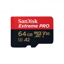 SanDisk Extreme PRO 64 Go MicroSDXC UHS-I Classe 10
