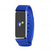 MyKronoz ZeFit3 TFT Bracelet connecté 2,69 cm (1.06 ) IP67 Bleu, Argent